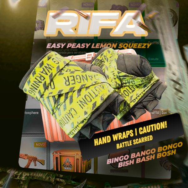 11/01 • ★ Hand Wraps | CAUTION! (BS)